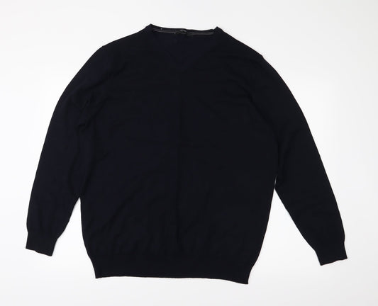 George Mens Beige  Knit Pullover Jumper Size XL