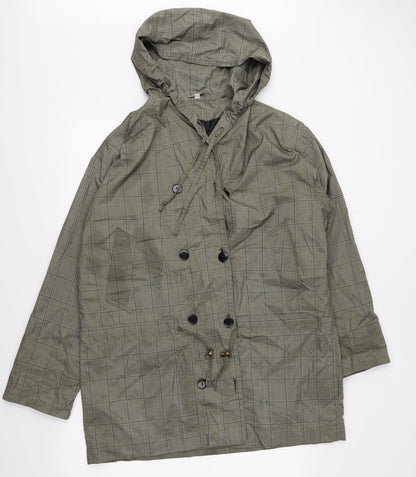 Rossetti Womens Grey Check  Anorak Coat Size 10