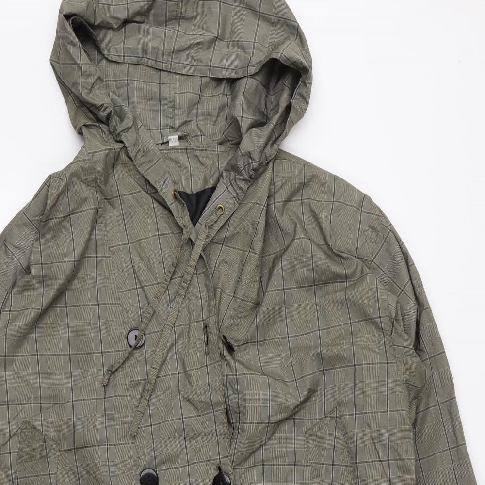 Rossetti Womens Grey Check  Anorak Coat Size 10