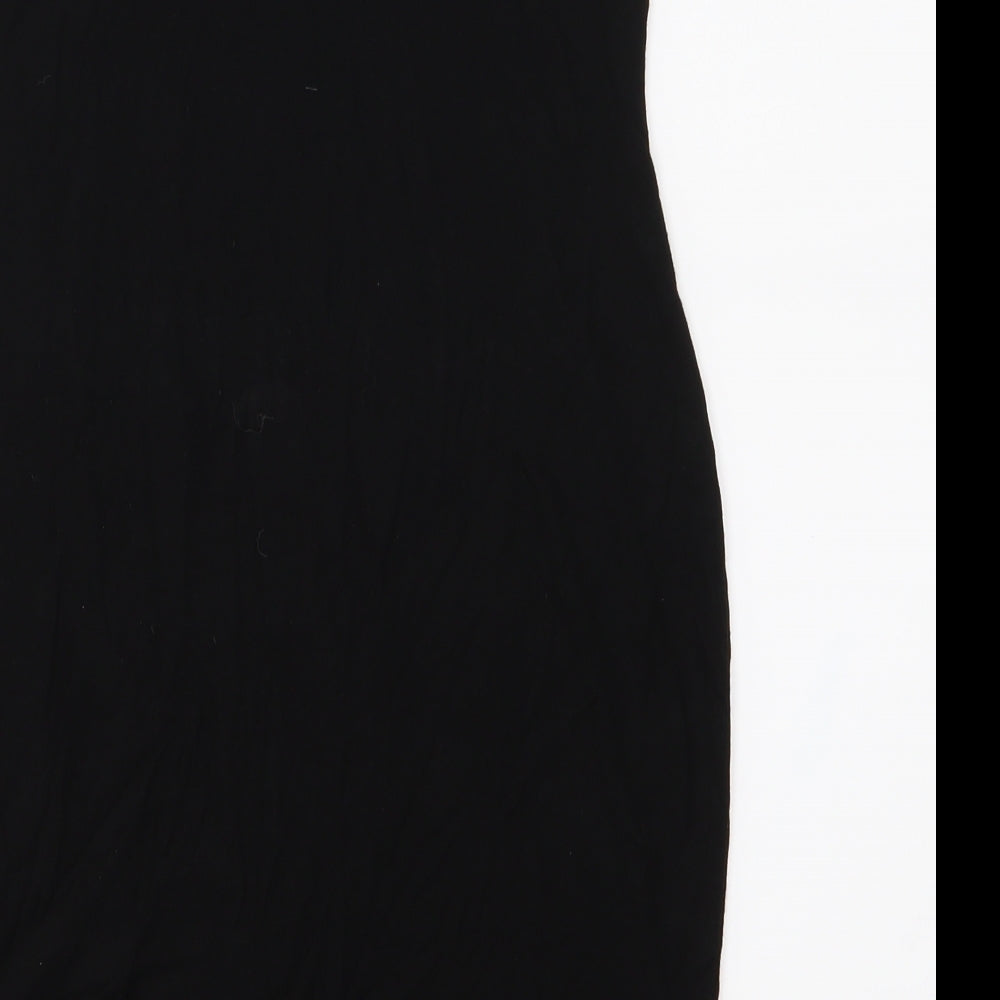 SheIn Womens Black  Jersey Sheath  Size S