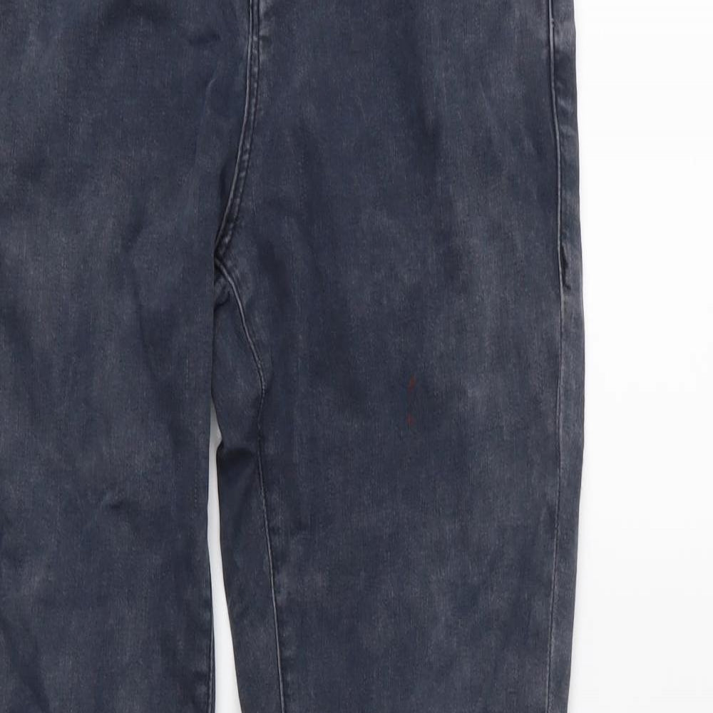 Topshop Womens Grey  Denim Skinny Jeans  L30 in