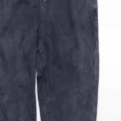 Topshop Womens Grey  Denim Skinny Jeans  L30 in