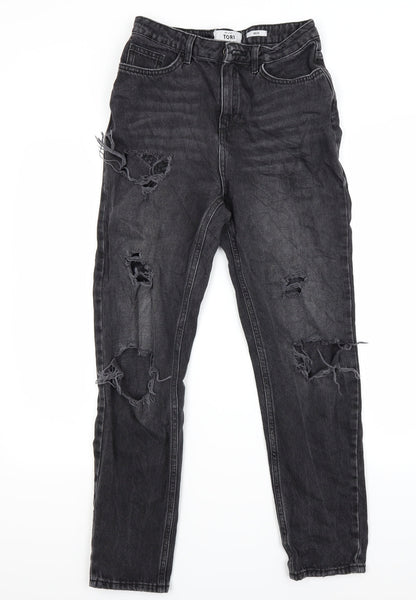 New Look Womens Black  Denim Skinny Jeans Size 8 L27 in