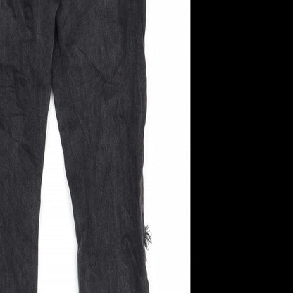 New Look Womens Black  Denim Skinny Jeans Size 8 L27 in