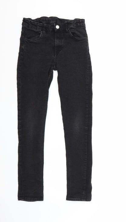 & denim Girls Black   Skinny Jeans Size 12 Years