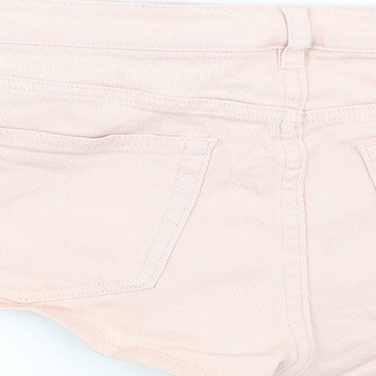 H&M Womens Pink   Bermuda Shorts Size 6