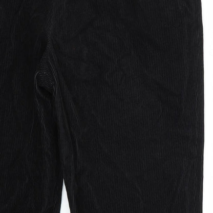 Womens UK Size 40 Marks and Spencer Regular Fit  Black Trousers