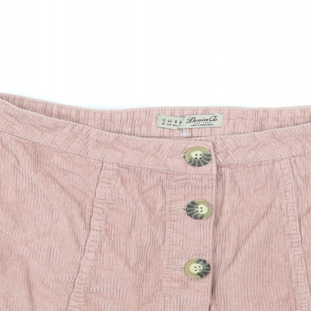 Womens UK Size 12 Denim & Co. A-Line  Skirt