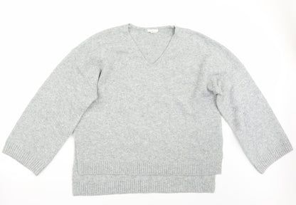 H&M Womens Grey   Pullover Jumper Size M