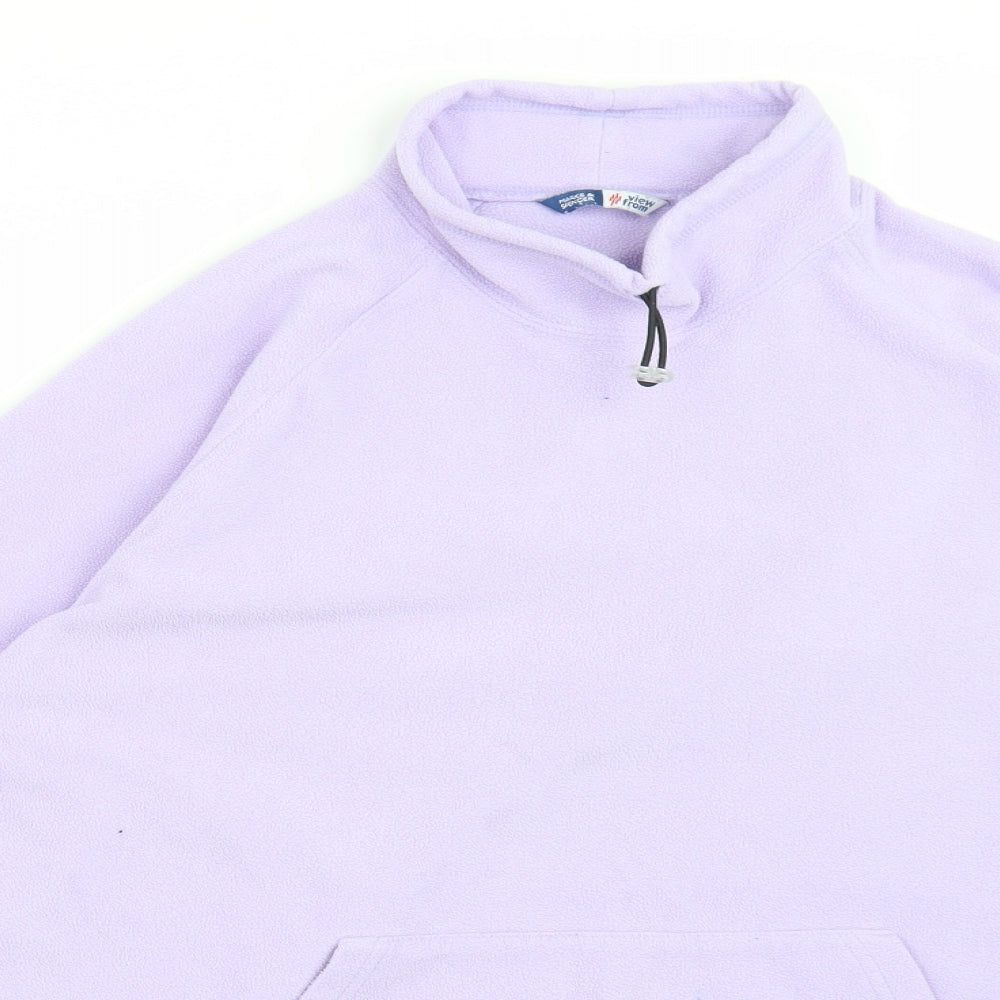 Marks & Spencer Womens Purple   Pullover Jumper Size 12