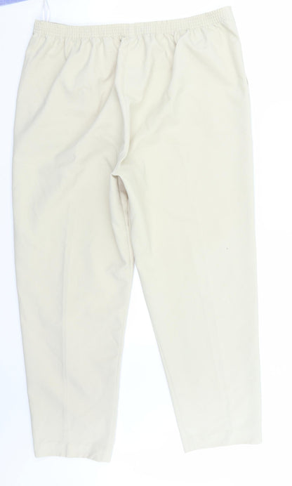 Award Womens Beige   Trousers  Size 18 L28 in