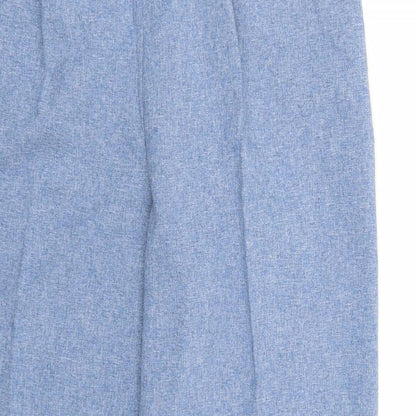 Womens UK Size 18 Classics Regular Fit  Blue Trousers