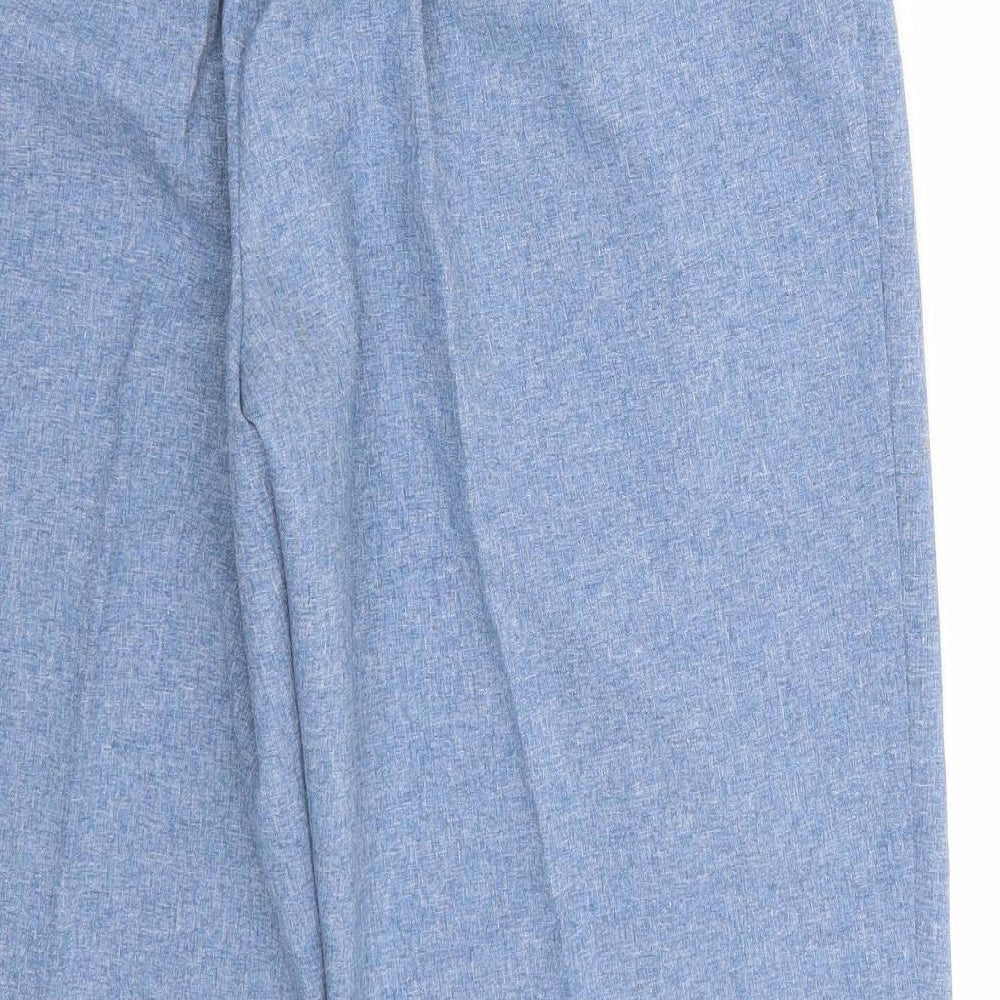 Womens UK Size 18 Classics Regular Fit  Blue Trousers