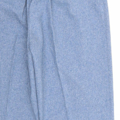 Womens UK Size 18 Classics Regular Fit  Blue Trousers