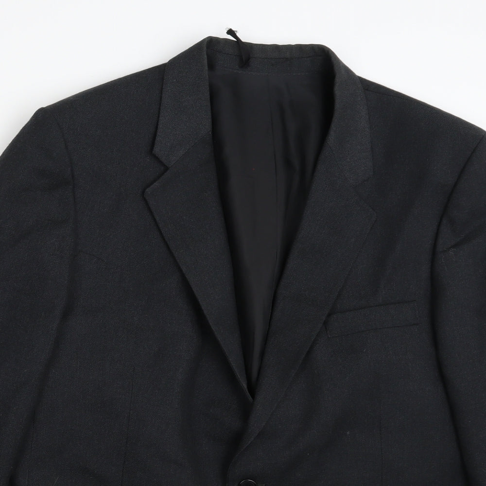 Mens UK Size 34 Greenwoods Regular Grey Suit Jacket