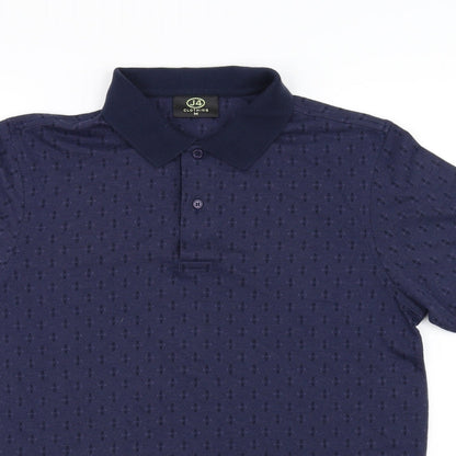 J4 Mens Blue    Polo Size M