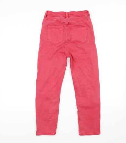 Marks and Spencer Womens Red   Skinny Jeans Size 6 L21 in