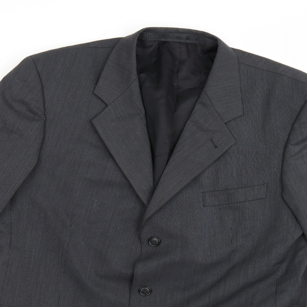 Mens UK Size 44 Copperstone Regular Grey Suit Jacket