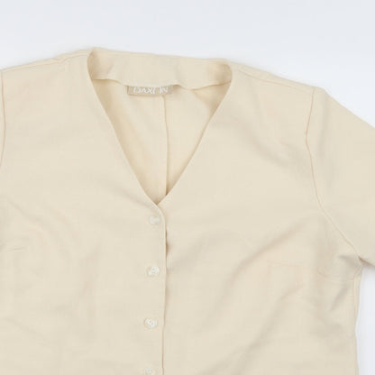 Womens UK Size 18 Daxon Beige Jacket