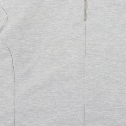 TU Womens Grey  Jersey Full Zip Sweatshirt Size 16
