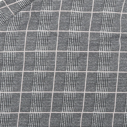 Bonmarché Womens Grey Check Jersey Pullover Sweatshirt Size 14