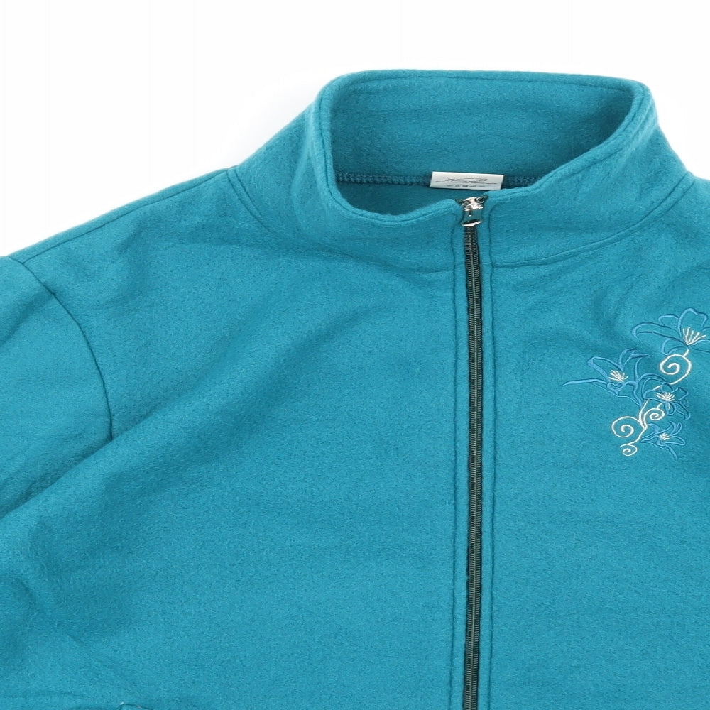 Womens UK Size M Anne De Lancay Blue Jacket