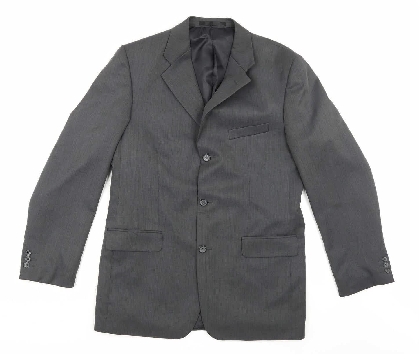 Mens UK Size 40 Zantos Regular Grey Suit Jacket
