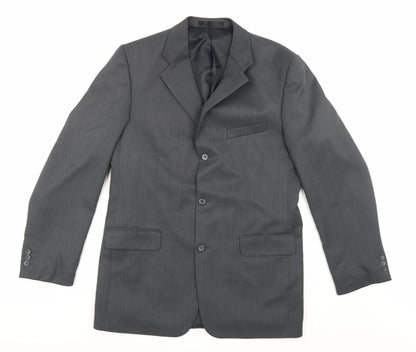 Mens UK Size 40 Zantos Regular Grey Suit Jacket