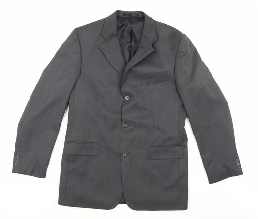 Mens UK Size 40 Zantos Regular Grey Suit Jacket