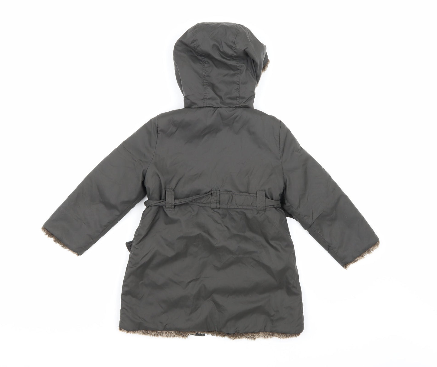 Neck & Neck Boys Brown   Basic Coat Coat Size 2 Years