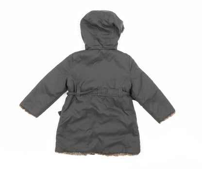 Neck & Neck Boys Brown   Basic Coat Coat Size 2 Years