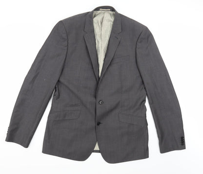 Mens UK Size 42 NEXT Regular Grey Suit Jacket