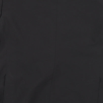 Mens UK Size 46 Charlton Gray Regular Black Suit Jacket