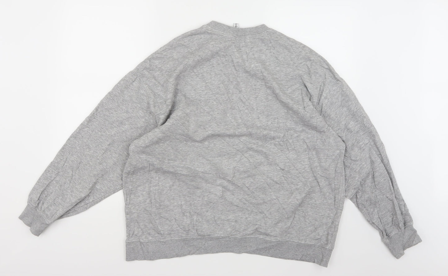 Womens UK Size M Divided by H&M Grey Pullover Sweatshirt