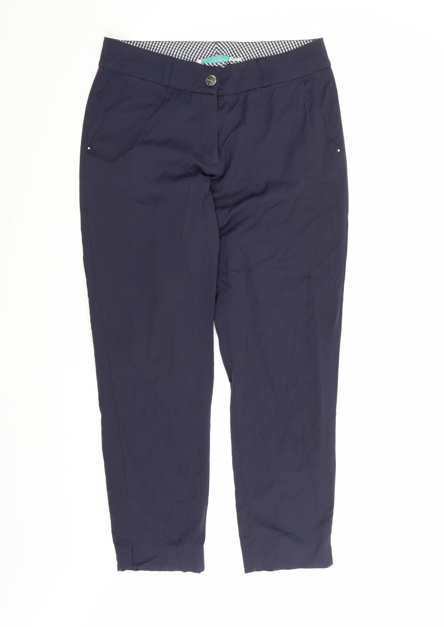 Marie Va Lois Womens Blue   Trousers  Size 10 L26 in