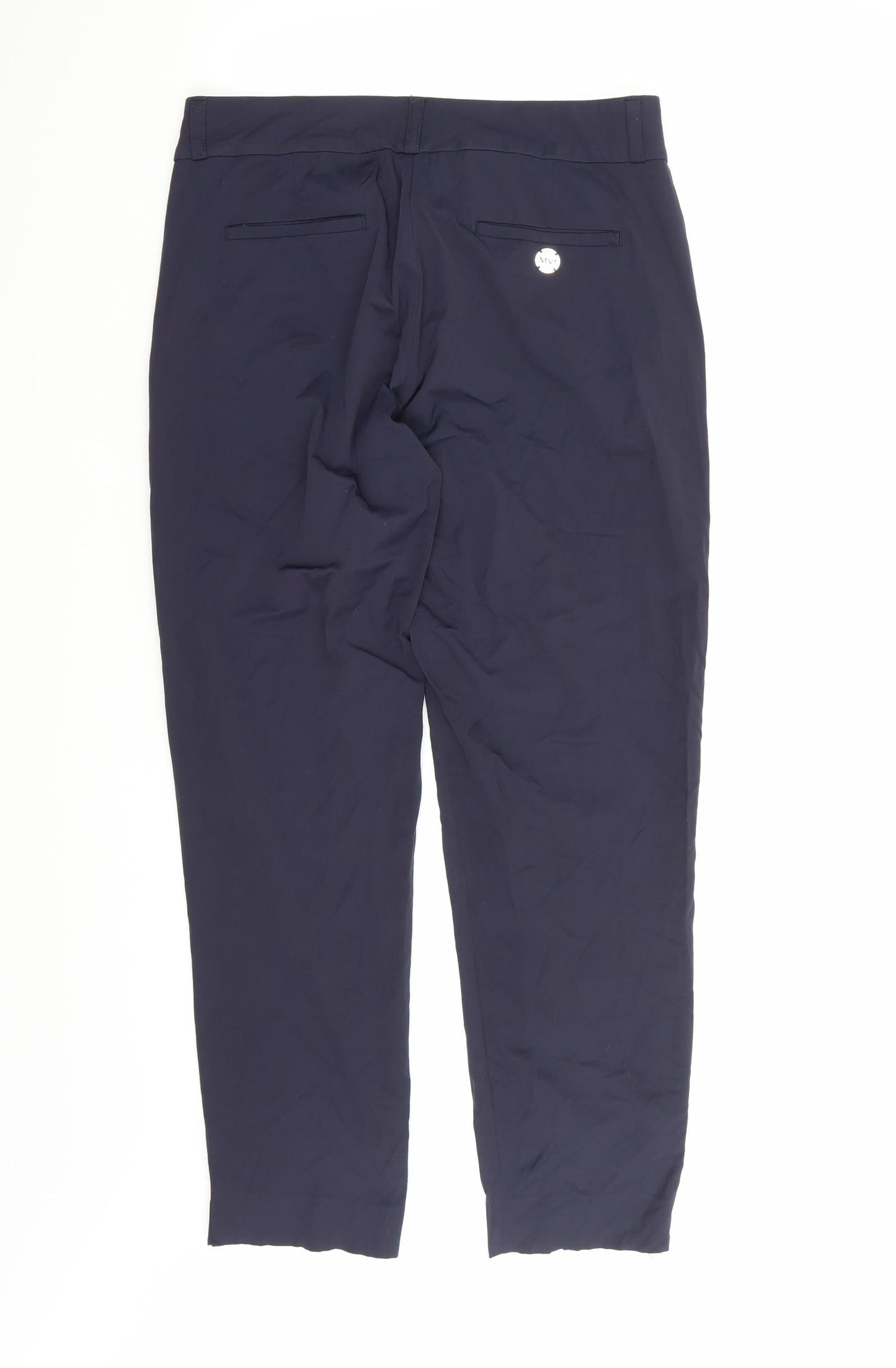 Marie Va Lois Womens Blue   Trousers  Size 10 L26 in