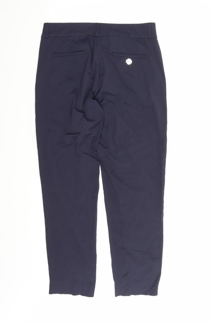 Marie Va Lois Womens Blue   Trousers  Size 10 L26 in