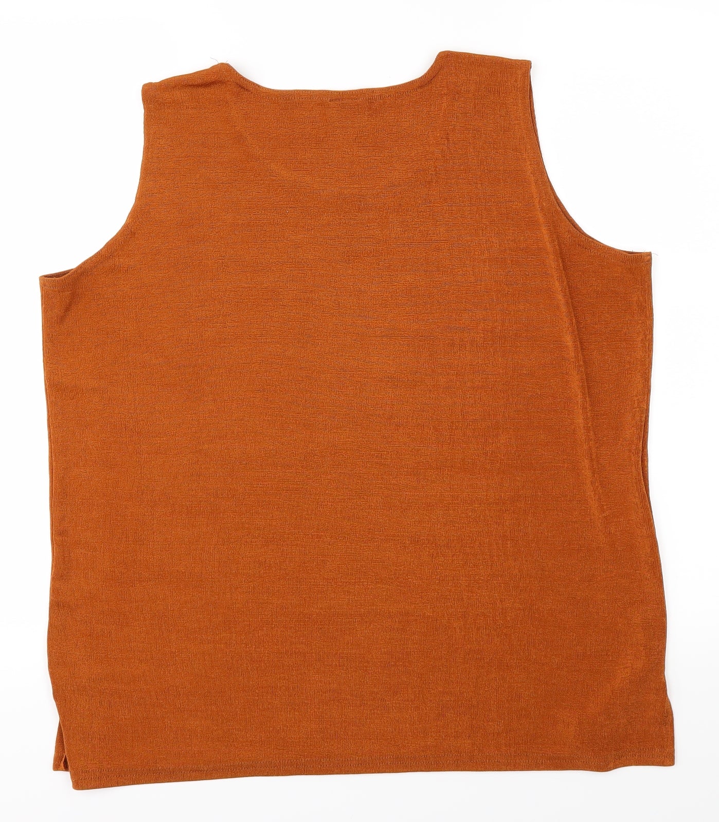 NICE Womens Brown   Basic Tank Size M