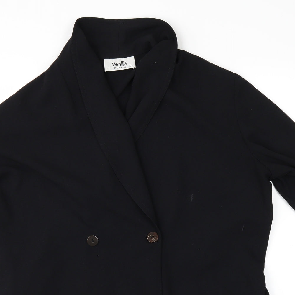 Womens UK Size 10 Wallis Black Jacket