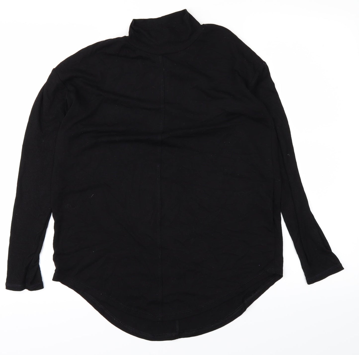 Womens UK Size 8 NEXT Black Basic T-Shirt