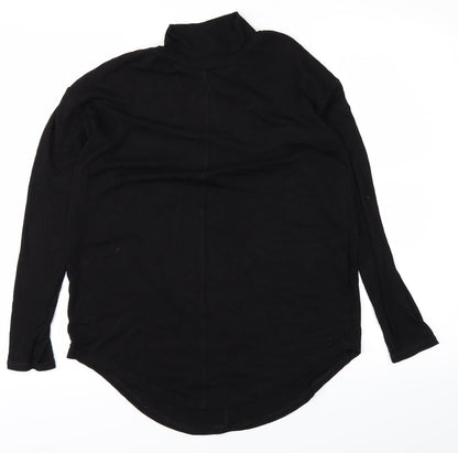 Womens UK Size 8 NEXT Black Basic T-Shirt