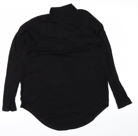 Womens UK Size 8 NEXT Black Basic T-Shirt
