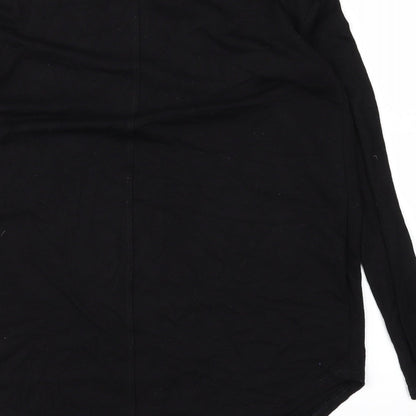 Womens UK Size 8 NEXT Black Basic T-Shirt