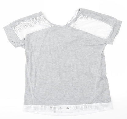 target active Womens Grey   Basic T-Shirt Size 8