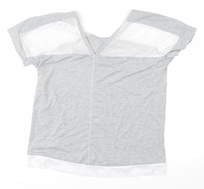 target active Womens Grey   Basic T-Shirt Size 8