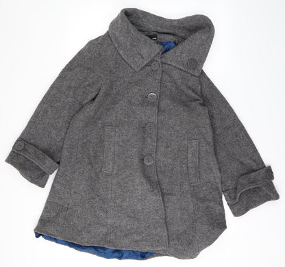 Womens UK Size 10 H&M Grey Jacket