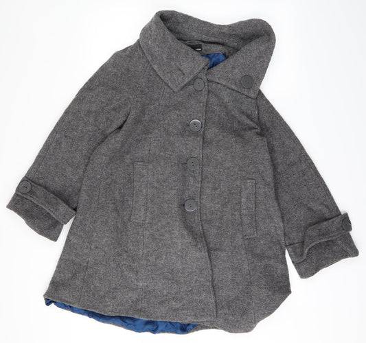 Womens UK Size 10 H&M Grey Jacket