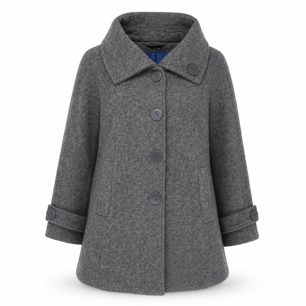 Womens UK Size 10 H&M Grey Jacket