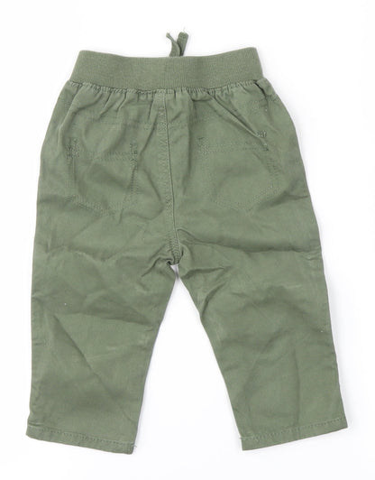 George Boys Green   Jogger Jeans Size 6-9 Months