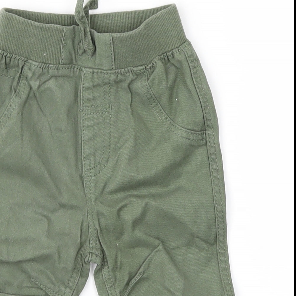 George Boys Green   Jogger Jeans Size 6-9 Months